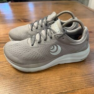 Topo Athletic Phantom 3 Blue Gray Road Running Jogging Walk Sneaker Women Sz 9.5
